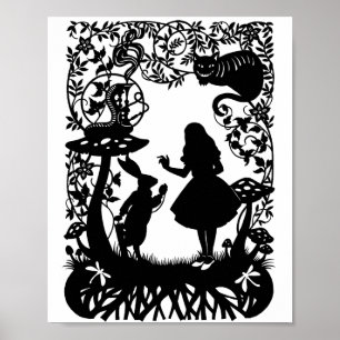 Póster Alicia en el Poster del país de las maravillas