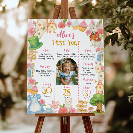 Póster Alicia en el primer año fotográfico de Omán