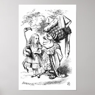 Póster Alicia y la Duquesa