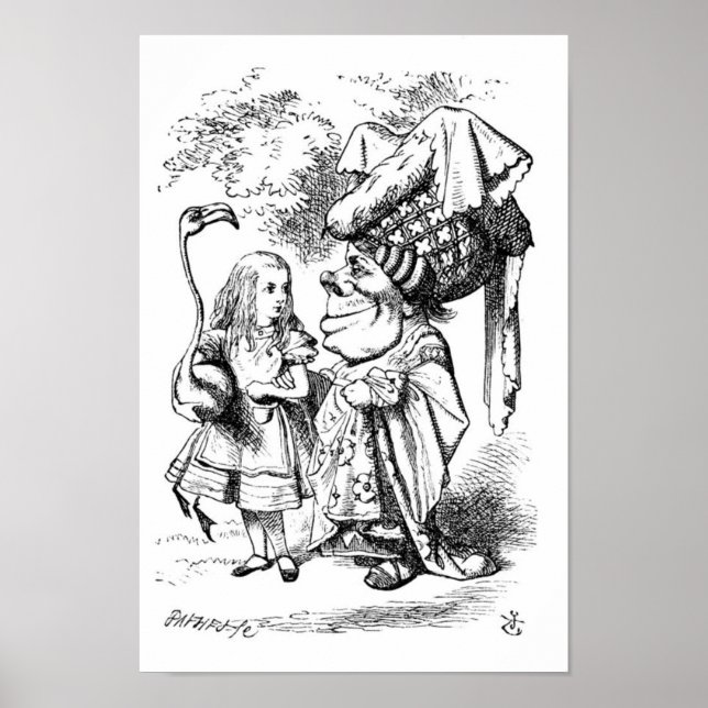Póster Alicia y la Duquesa (Frente)