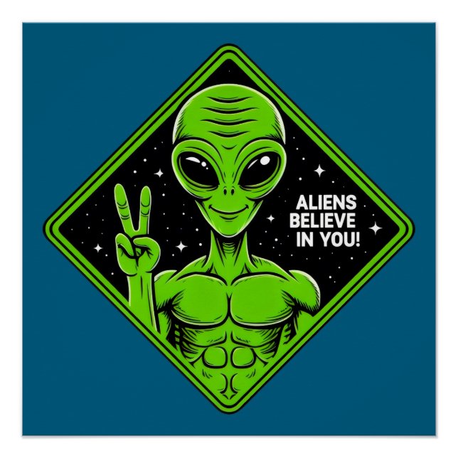 Póster Alien. (Anverso)