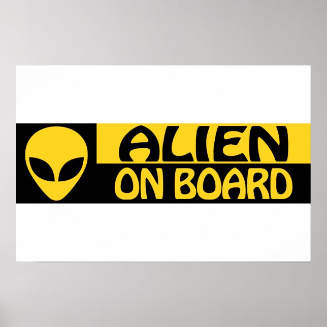PÓSTER ALIEN A BORDO (Frente)