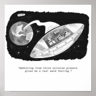 Póster Alien abduction