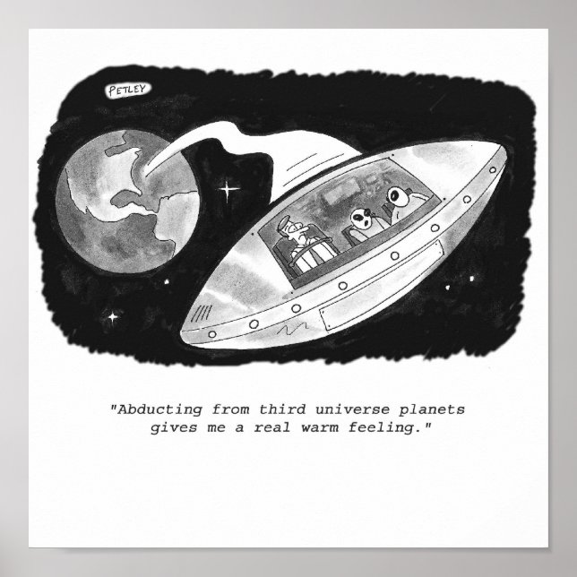 Póster Alien abduction (Frente)