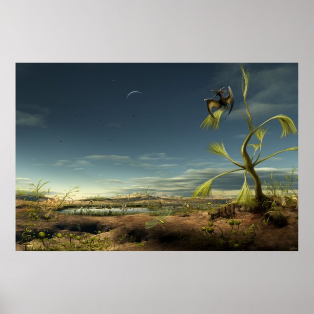 Póster Alien Biotope (Frente)