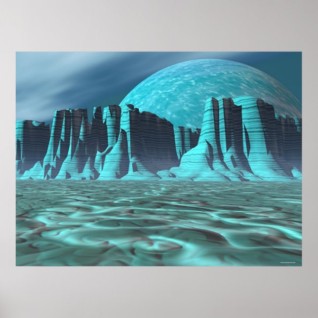 Póster Alien Canyonlands (Frente)