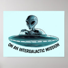 Póster Alien en OVNI