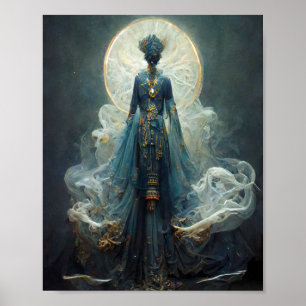 Póster Alien Fae 4 Fantasy Sci-Fi Poster