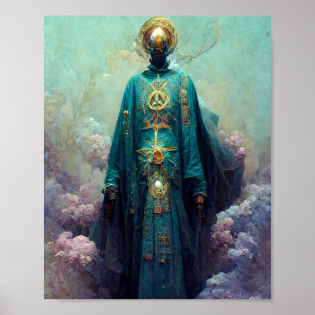 Póster Alien Fae 5 Fantasy Sci-Fi Poster (Frente)