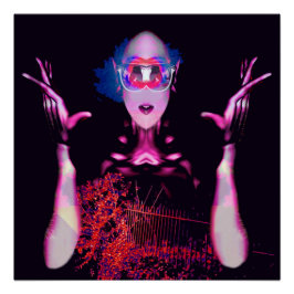 Póster Alien Ghost