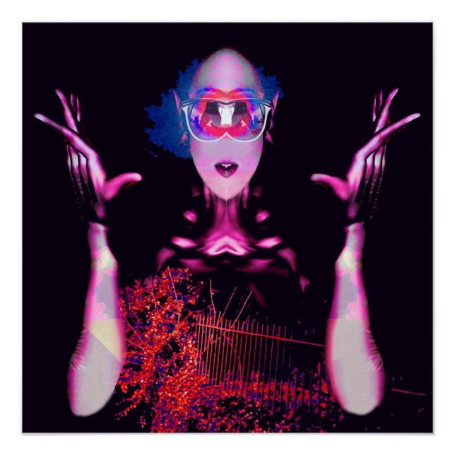 Póster Alien Ghost (Anverso)