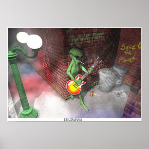 Póster Alien Got the Blues