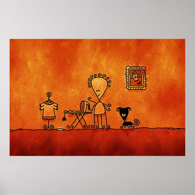 Póster Alien Housewife (Frente)