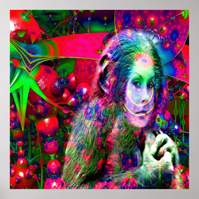 Póster Alien Jungle (Frente)