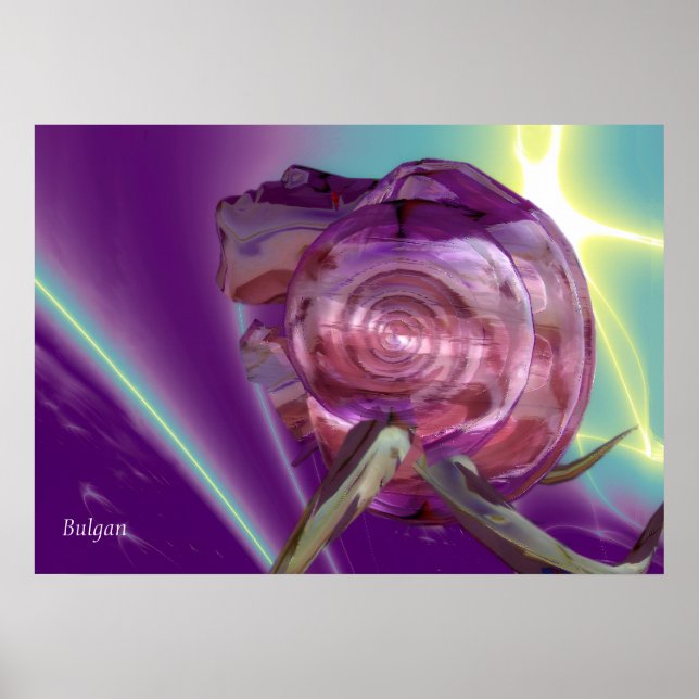 PÓSTER ALIEN NEREIDE /NINFA DEL AGUA,CONCHA DE MAR ROSA C (Frente)