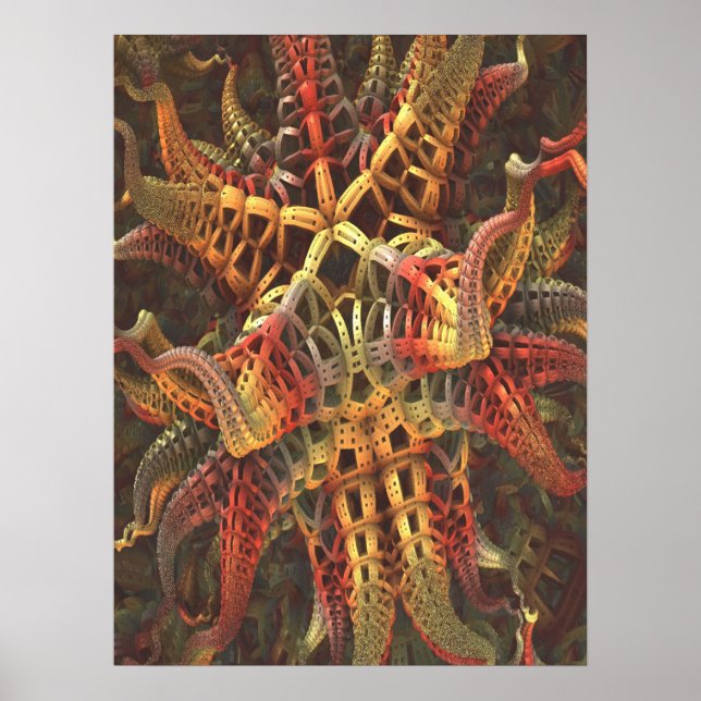 Póster Alien Octopus (Frente)