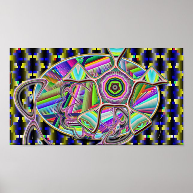 Póster Alien Pentágono (añadir palabras) (Frente)