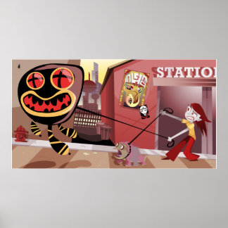 Póster Alien Petshop