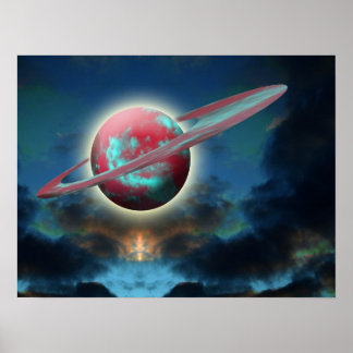Póster Alien Planet