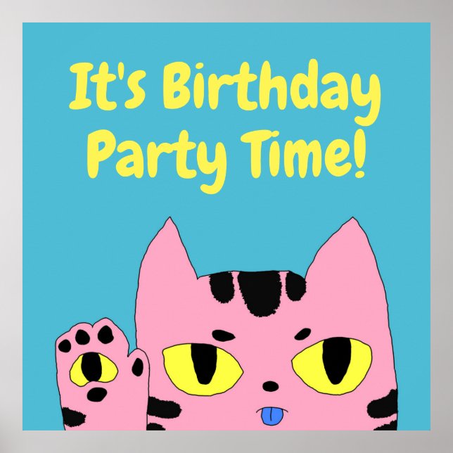 Póster Alien Pocket Cat (Frente)