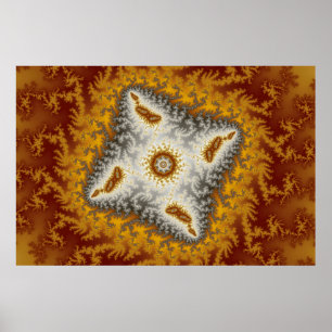 Póster Alien - Poster fractal