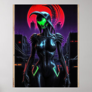 Póster Alien Raven 03