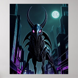 Póster Alien Raven 06