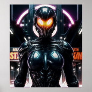 Póster Alien Raven 08
