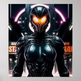 Póster Alien Raven 08
