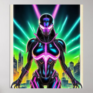 Póster Alien Raven 09