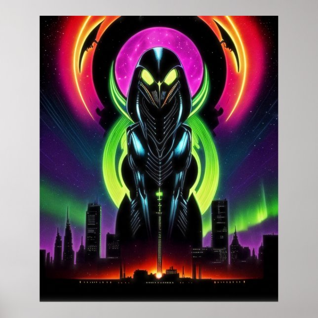 Póster Alien Raven 13 (Frente)