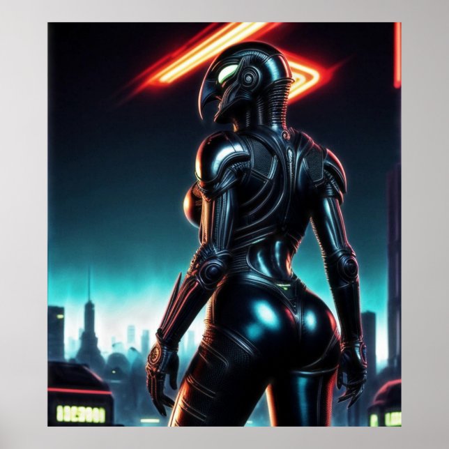 Póster Alien Raven 17 (Frente)