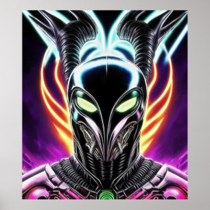 Póster Alien Raven 18