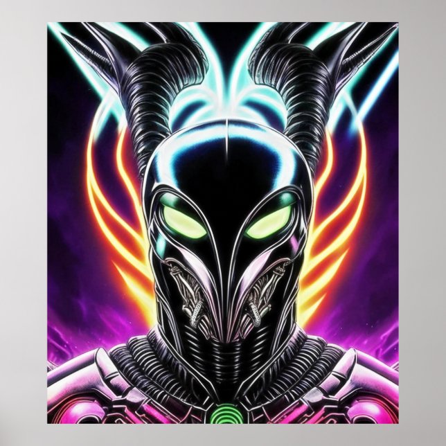 Póster Alien Raven 18 (Frente)
