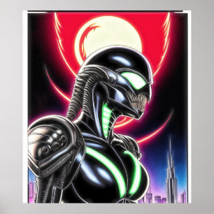 Póster Alien Raven 19