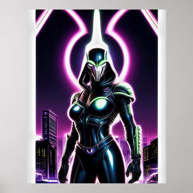 Póster Alien Raven 22 (Frente)