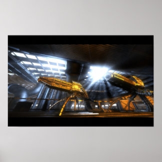 Póster Alien Sentry Gun