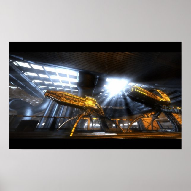 Póster Alien Sentry Gun (Frente)