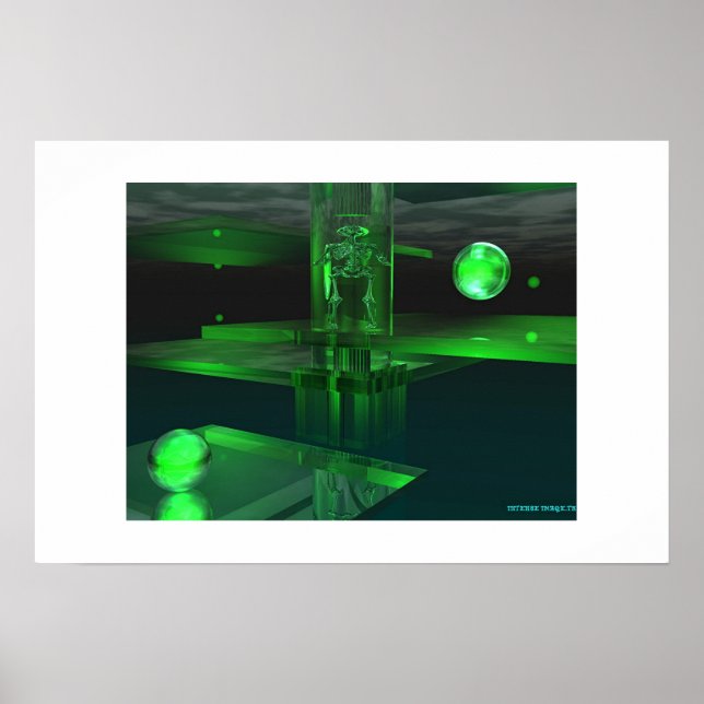 Póster Alien Skeleton (Frente)