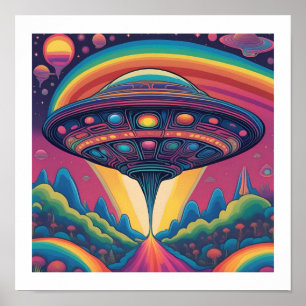 Póster Alien Spaceship