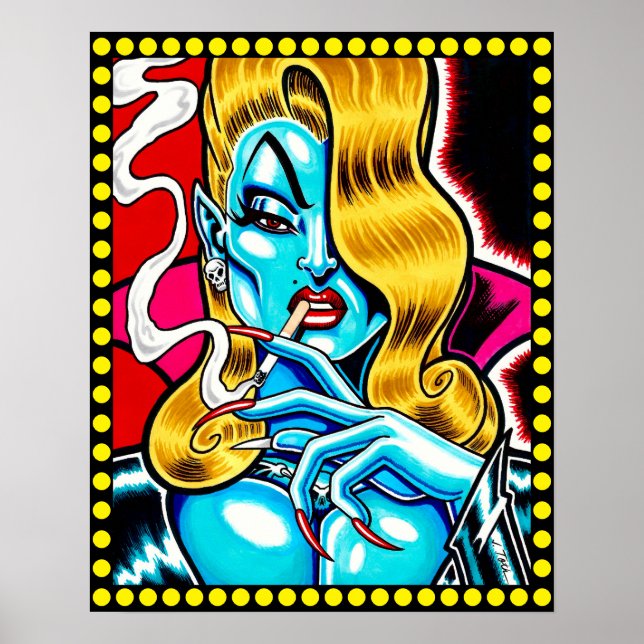 Póster Alien Vampire (Frente)