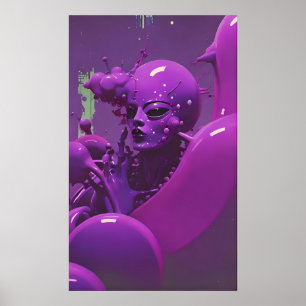 Póster Alienación - Ken Gage Surreal Art