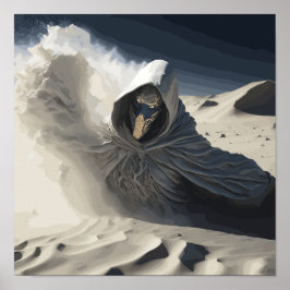 Póster Alienígena de la Luna