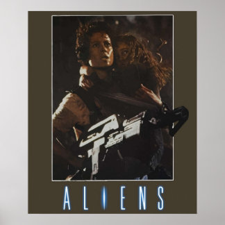 Póster Aliens Ripley Newt