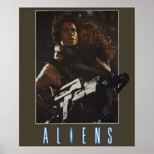 Póster Aliens Ripley Newt