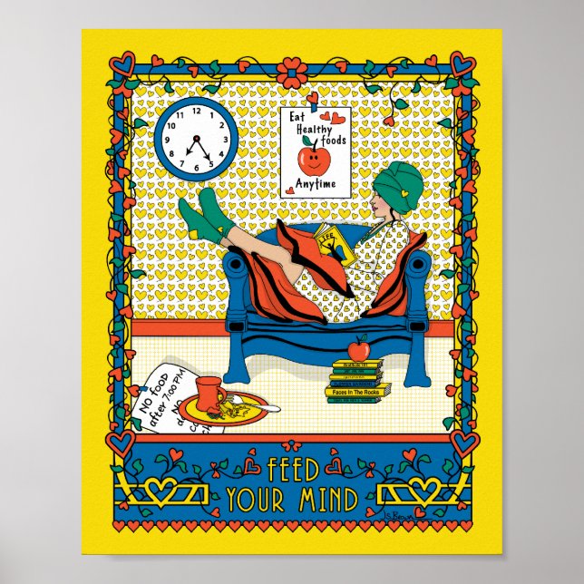 Póster Alimenta a tu Poster Mind_B_8x10 (Frente)