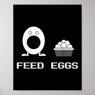 Póster Alimenta Huevos Creo Que Deberías Dejar Comedia Gr