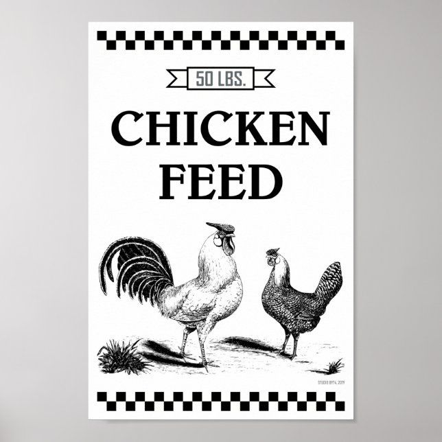 PÓSTER ALIMENTACIÓN DE CHICKEN (Frente)