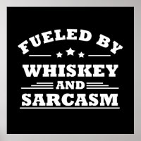 alimentado por el whisky y el sarcasmo