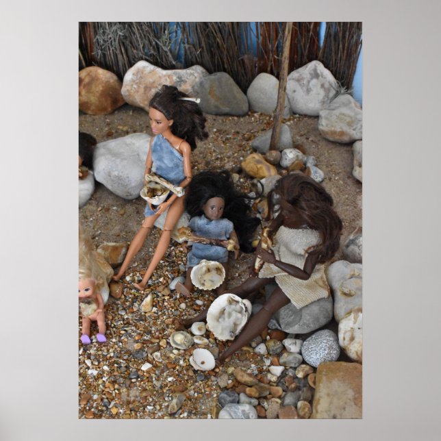 Póster Alimentar a la familia. (Frente)